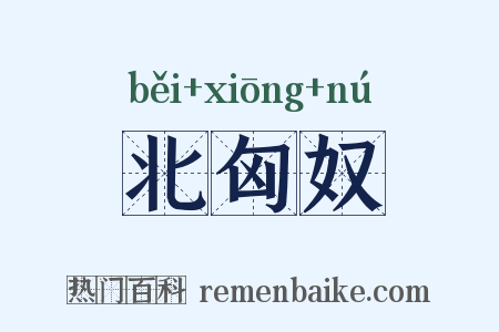 北匈奴是什么意思的图片